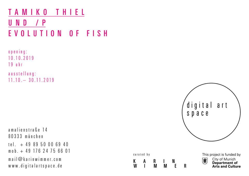 Location of Evolution of Fish augmented reality installation